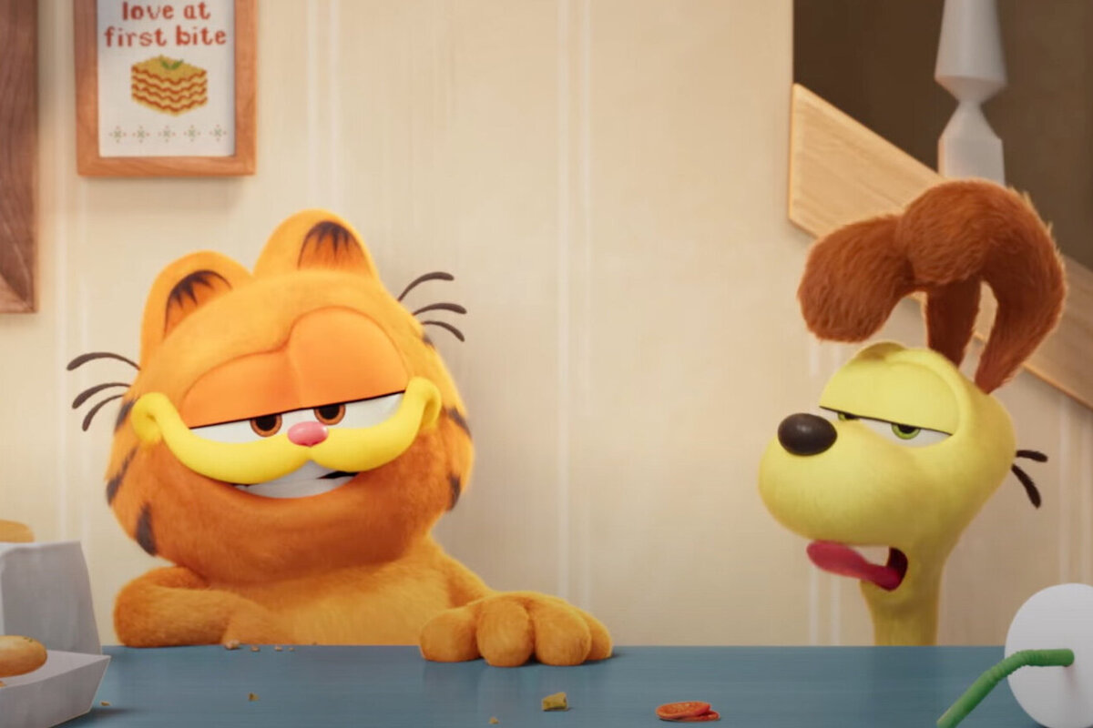     Вышел трейлер нового мультфильма «Гарфилд»