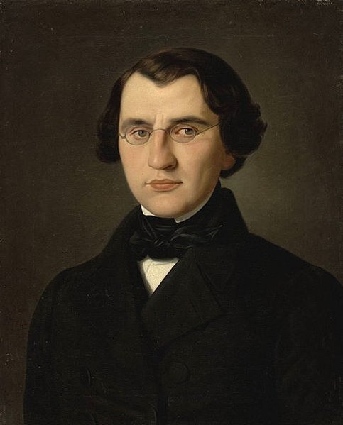 Портрет Ивана Тургенева. Художник Эжен-Луи Лами. 1843-44 год