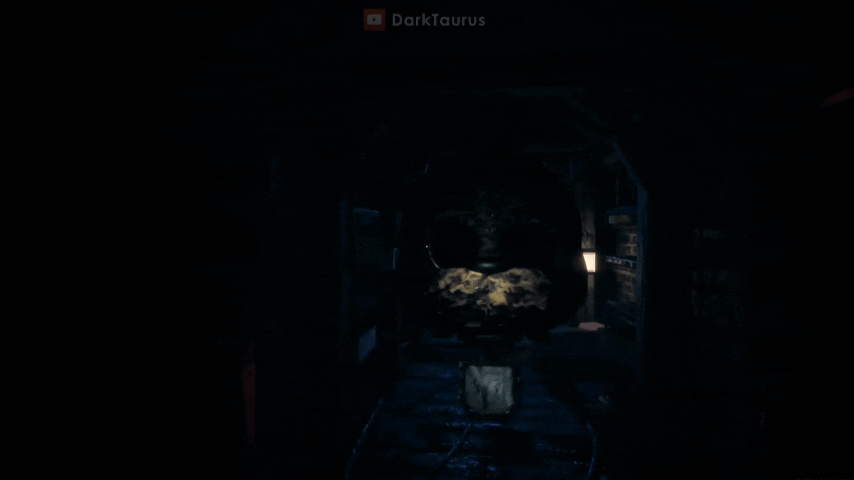 Скример Сгоревшего Золотого Фредди