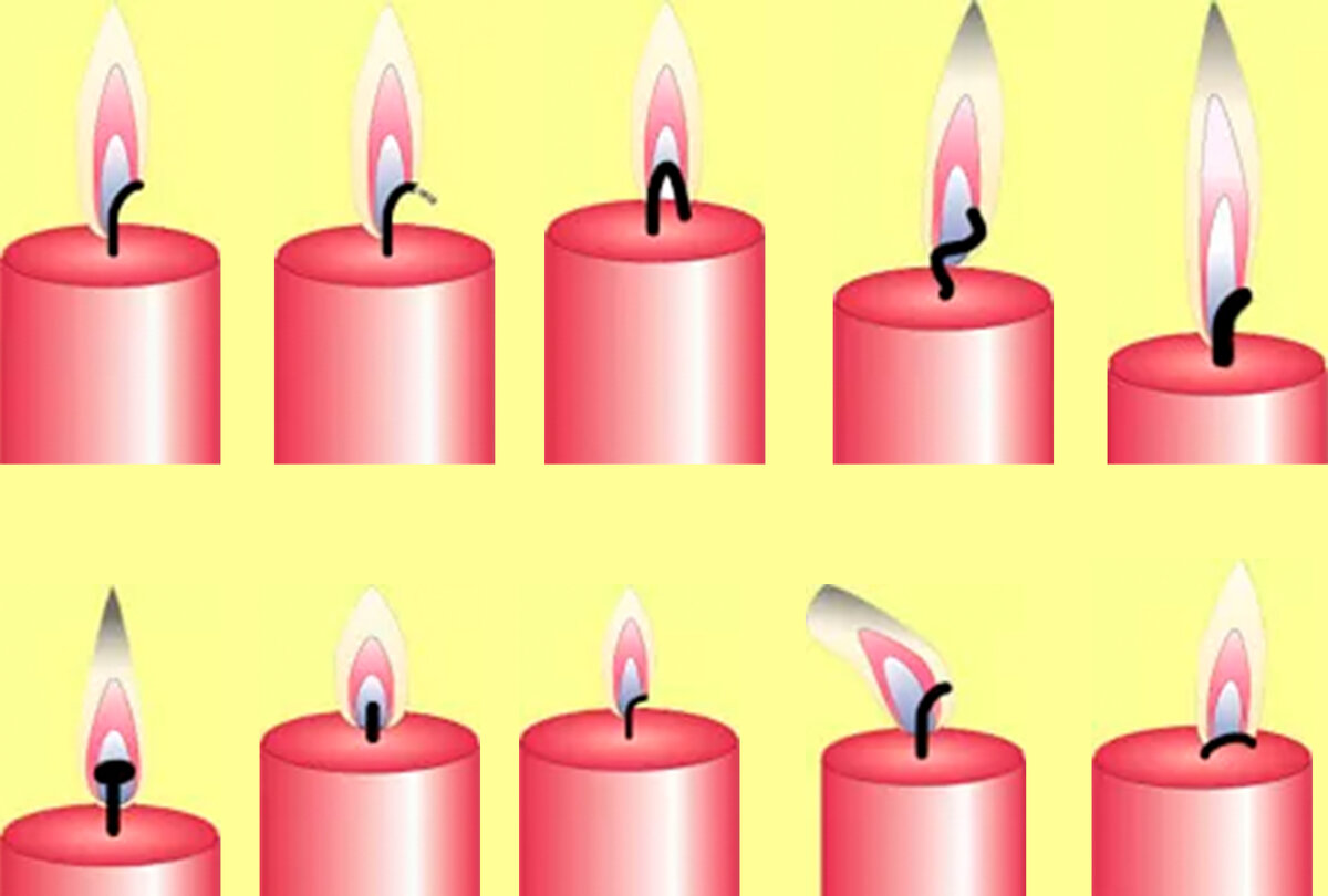 Фитиль для свечей правильное горение