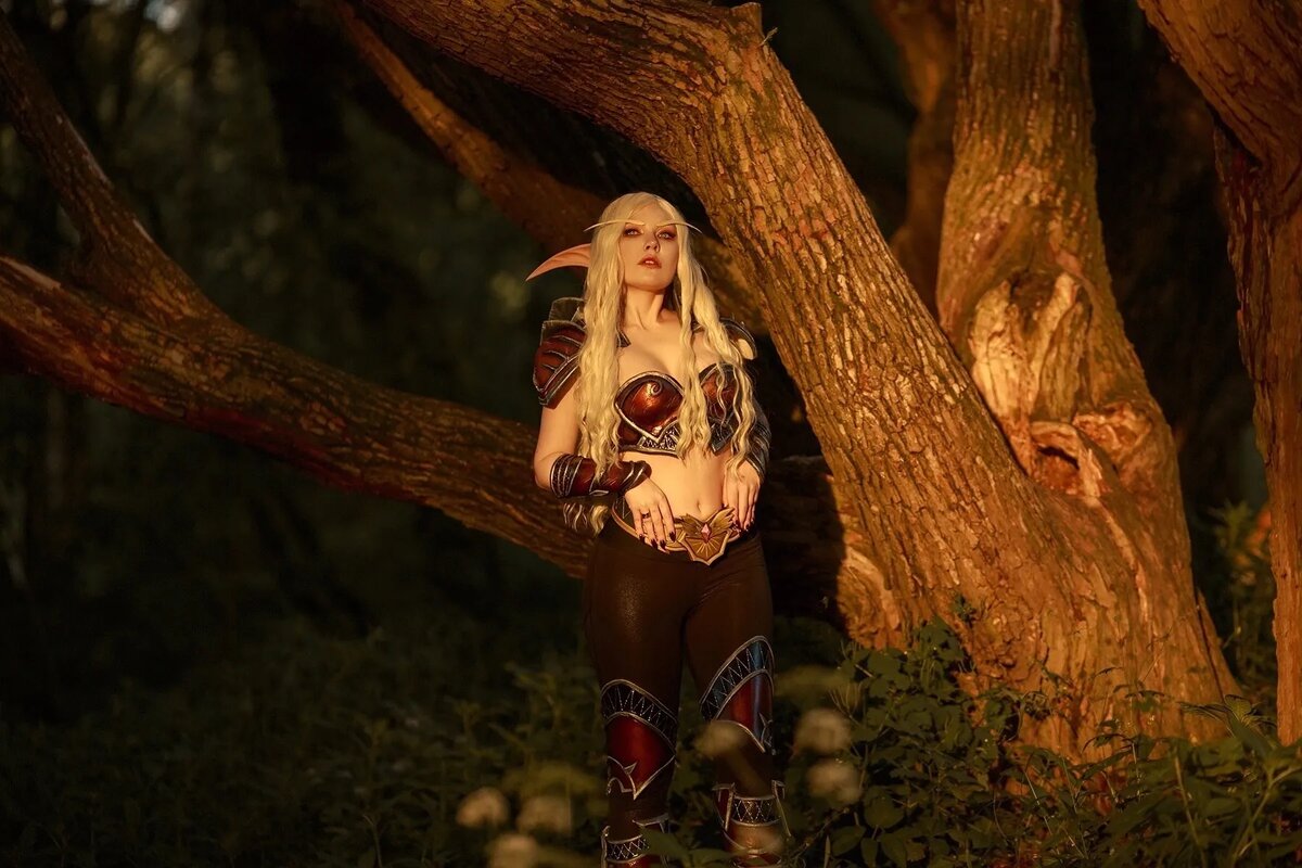 Косплей на эльфийку крови из World of Warcraft. Косплеер: Mi2ray. Фотограф: Milligan. Источник: vk.com/mi2ray_cosplay   📷