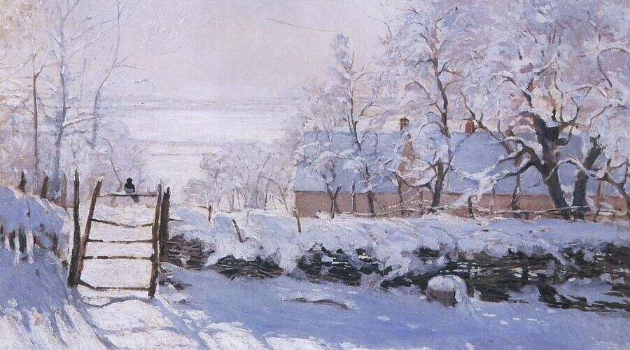    «Сорока», 1868−1869 гг. Музей Орсе, Париж Фото: общественное достояние