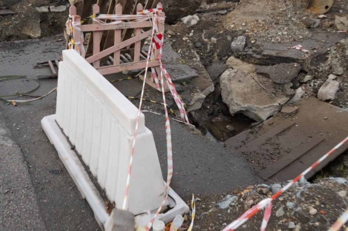    В столице Камчатки отремонтировали аварийную ливневку на Пономарева-Павлова