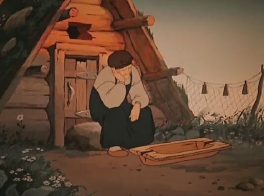 Кадр из мультфильма "Сказка о рыбаке и рыбке", взят из сети интернет для иллюстрации