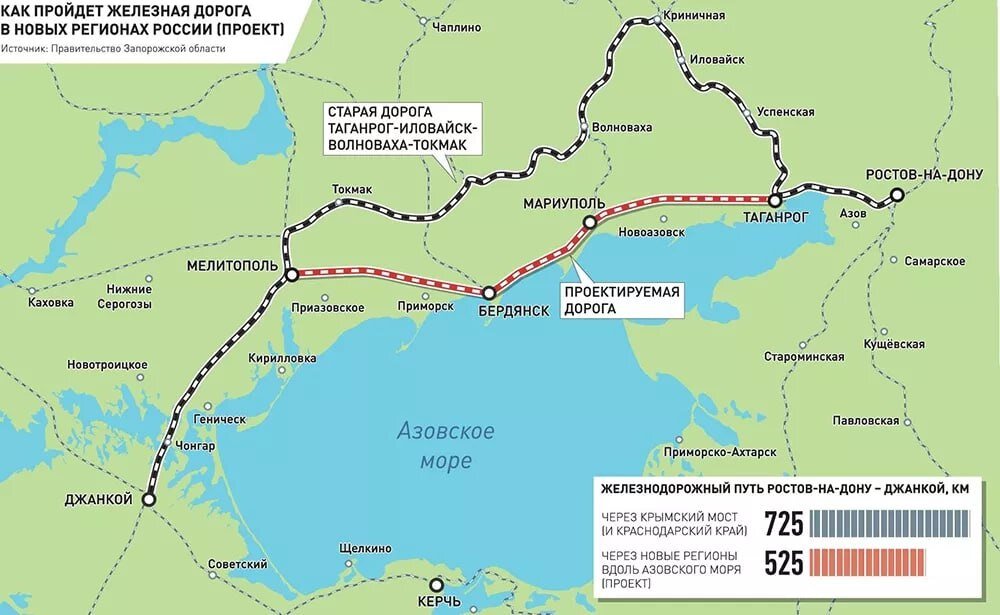Крым свяжет с материковой Россией ещё одна железная дорога, которая пройдёт по новому маршруту через новые регионы.-2