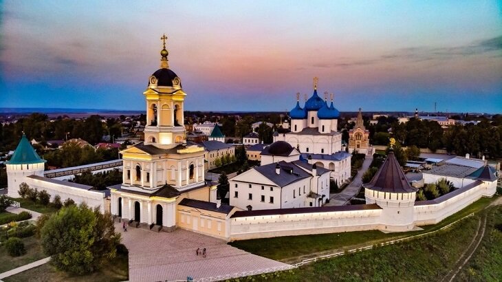 Высоцкий мужской монастырь города Серпухов, расписание служб, икона ...