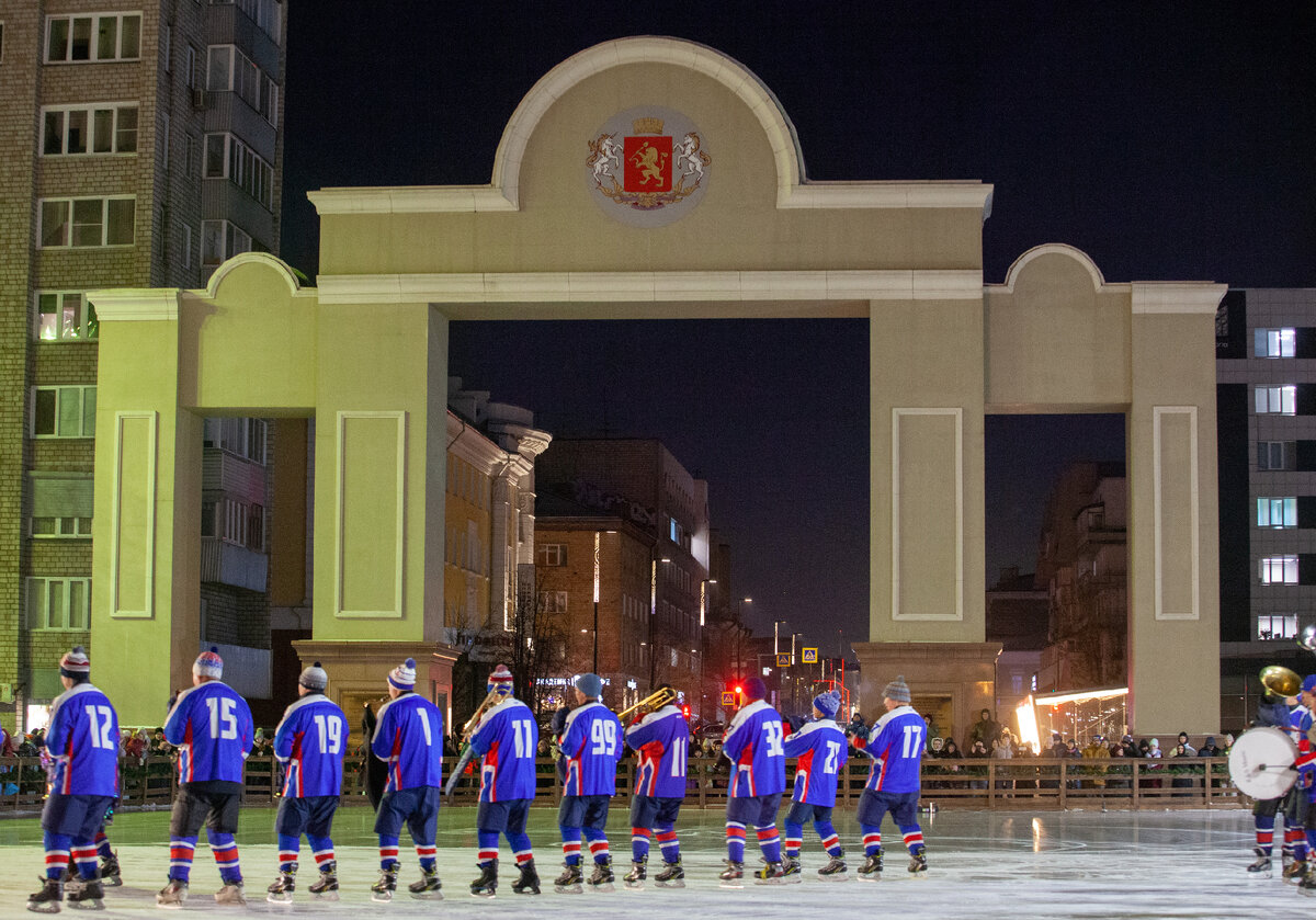 Триумфальная арка 375-летия Красноярска