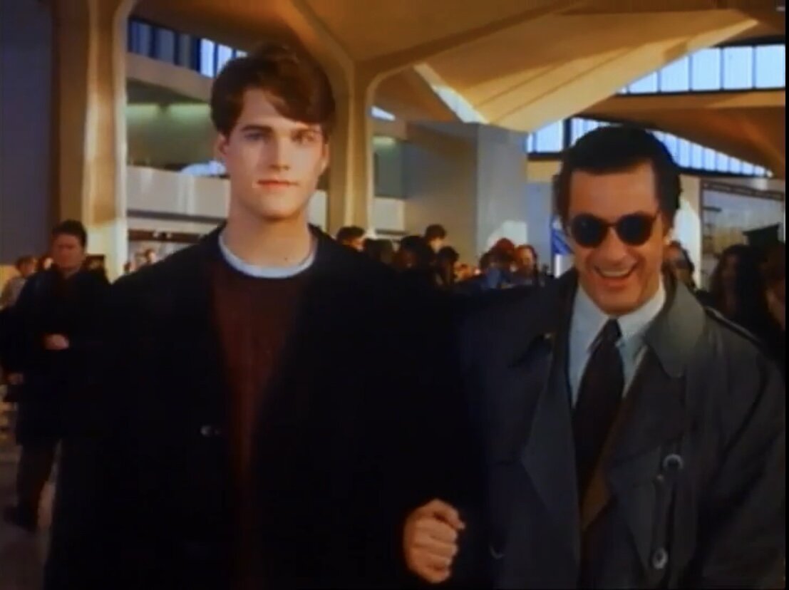 Кадр из фильма: «Запах женщины», в кадре Аль Пачино и Крис О’Доннелл