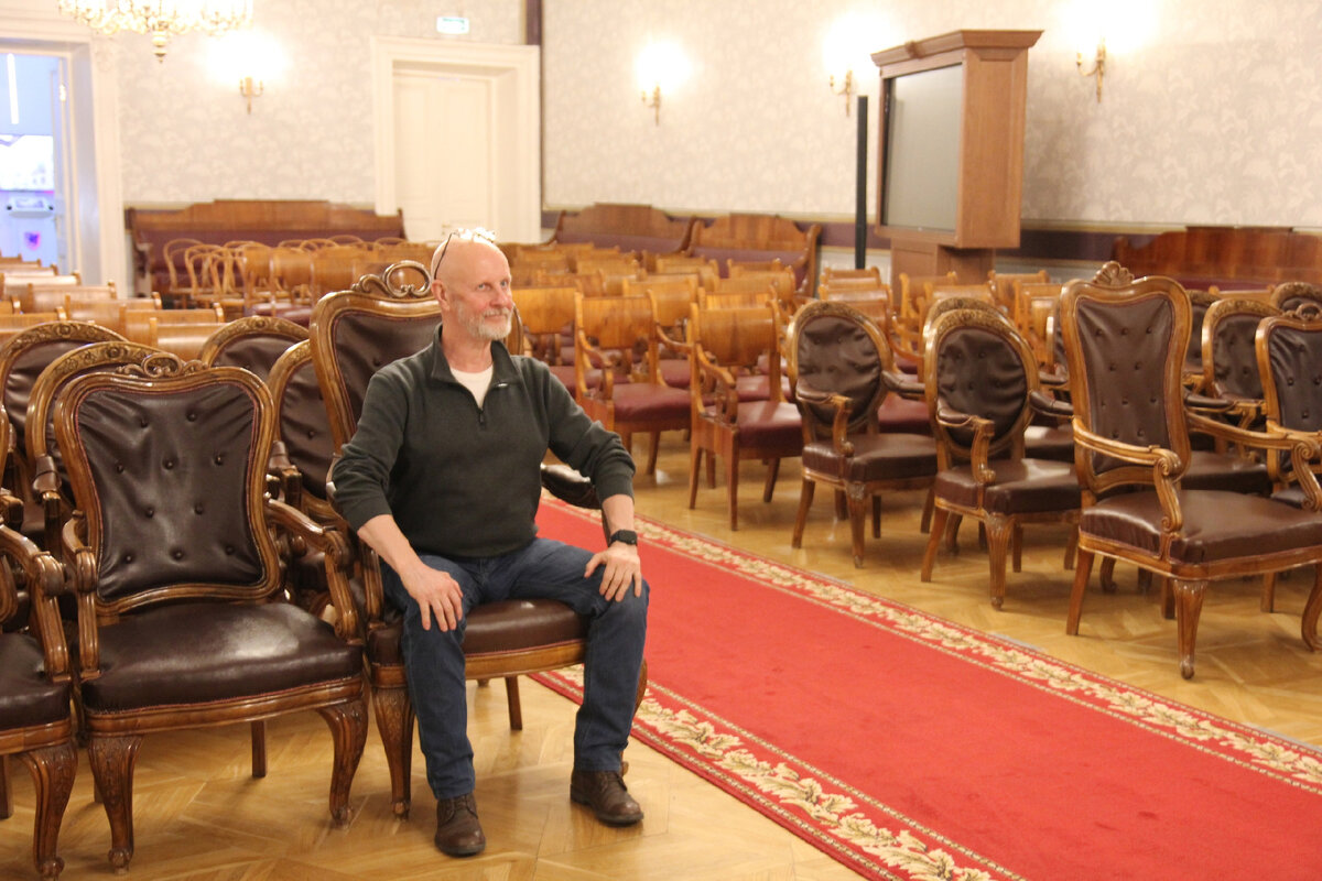 Д.Ю. Пучков в Императорском зале