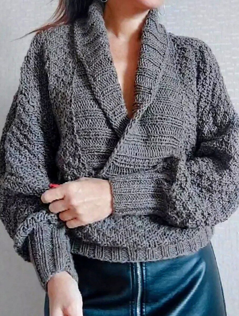 Джемпер по МК Эльвиры Вафиной 