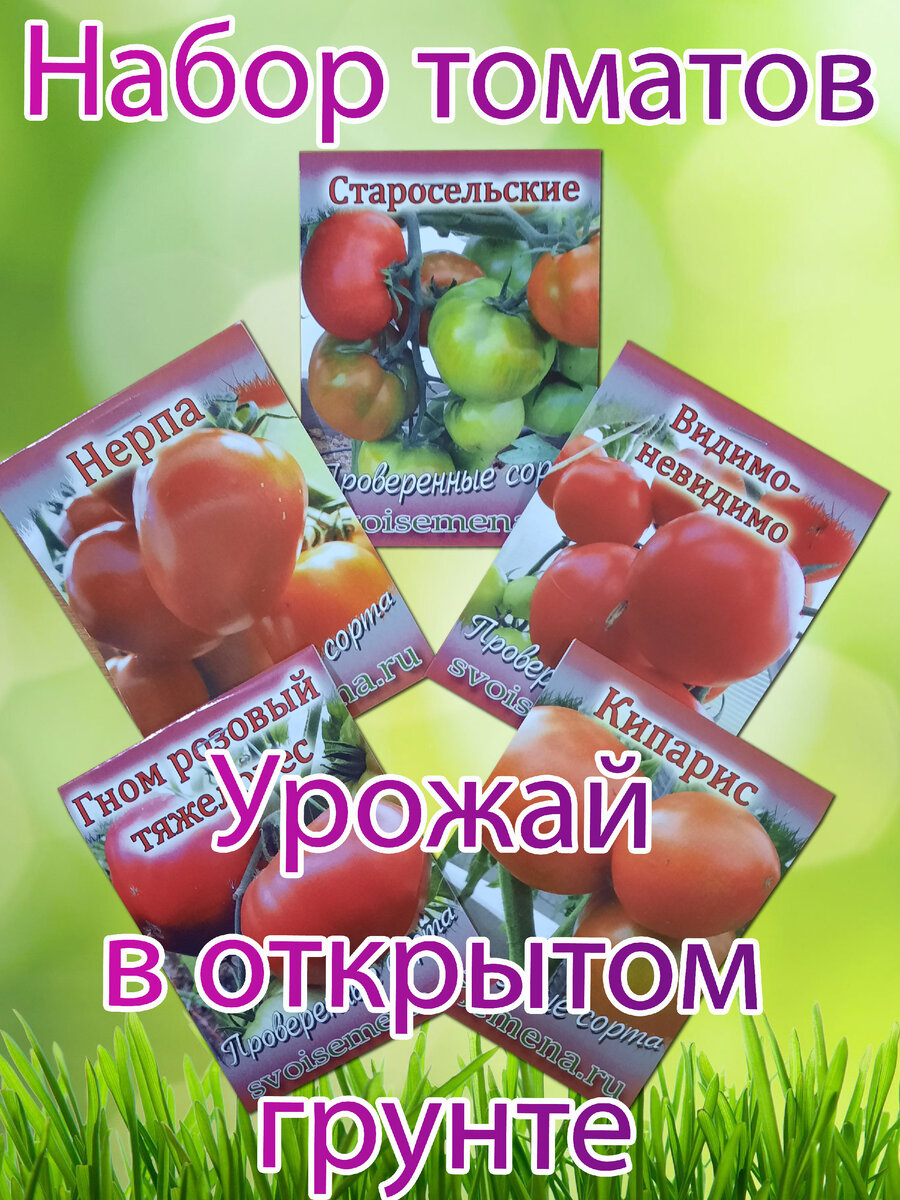 Набор  "Урожай томатов в открытом грунте"