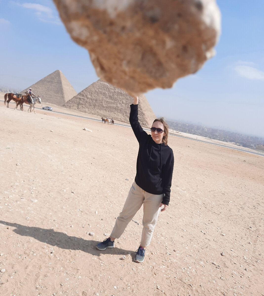 Автор канала в Египте