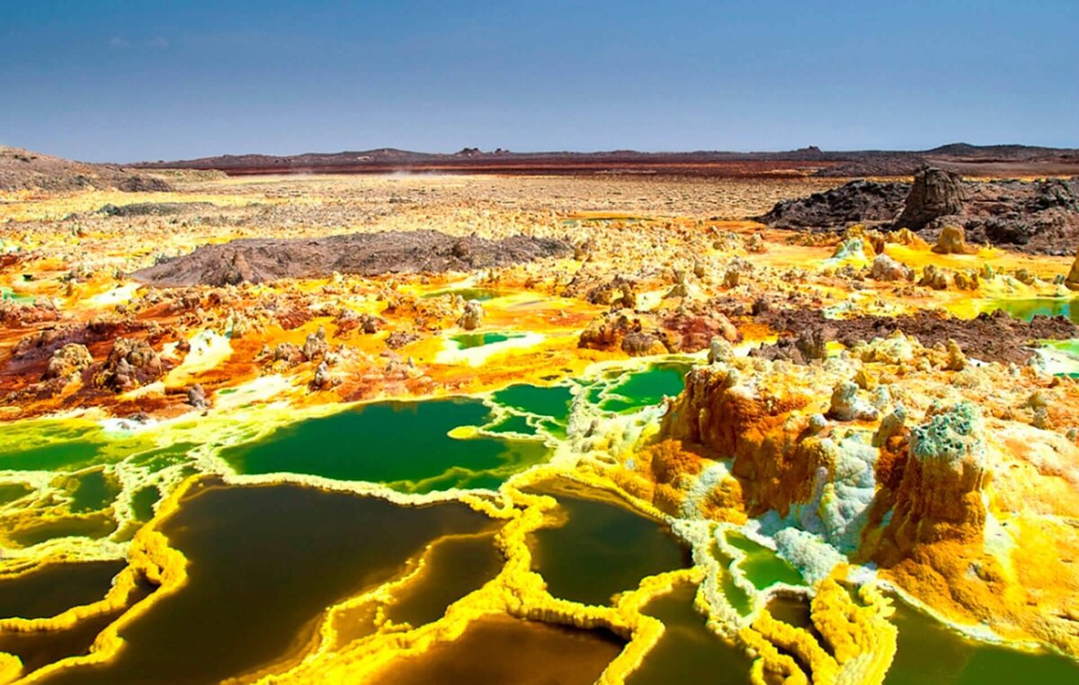 Пустыня Данакиль, Восточная Африка. Источник thailand-good.ru