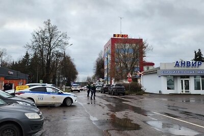    Территория в Коломне, где сбили БПЛА ©