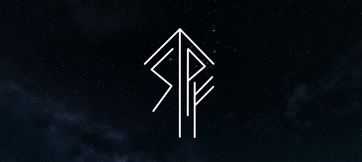 Пример Рунной вязи, взятой из интернета 