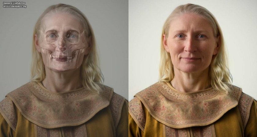 Ученые воссоздали лицо жены Ярослава Мудрого (фото)