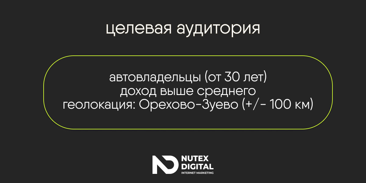 Целевая аудитория