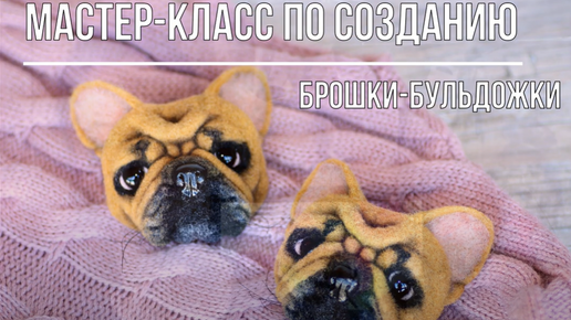 Felting. Брошь. Символ года