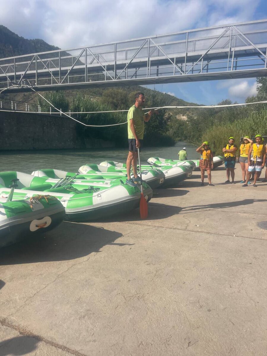 Инструктаж перед рафтингом