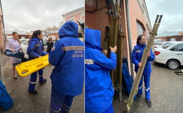    Ивановская станция скорой помощи передала посылку коллегам в зону СВО