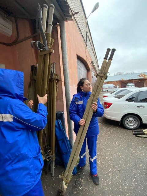    Ивановская станция скорой помощи передала посылку коллегам в зону СВО