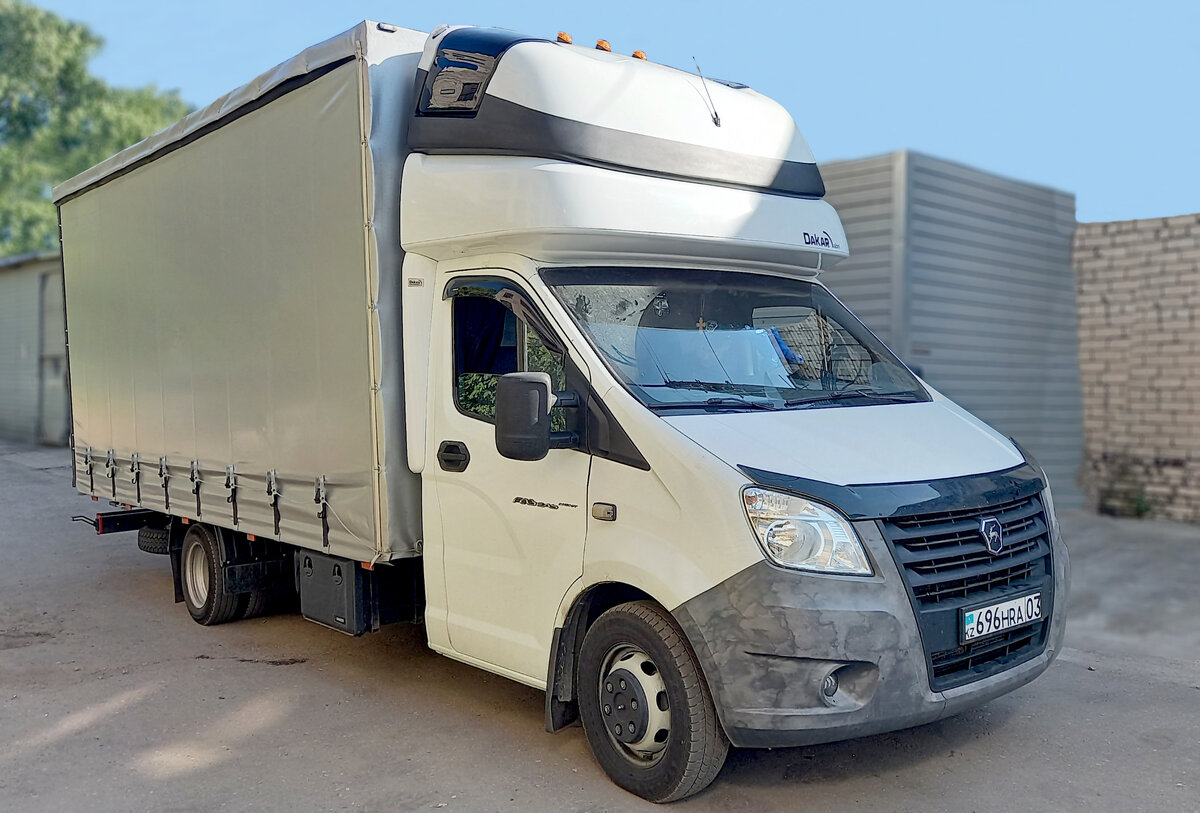 Дальнобой на Газели со спальником