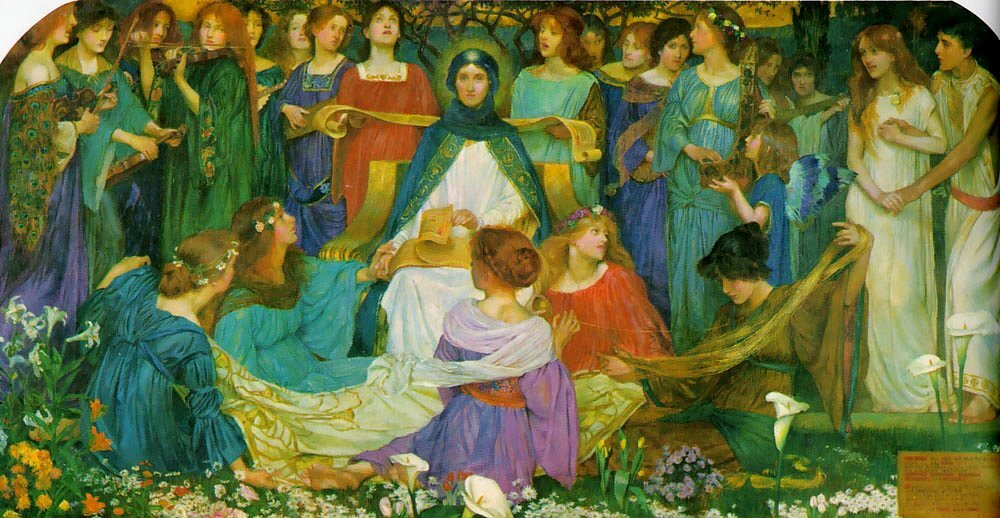 Благословение девы ,1895 год