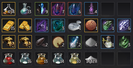 Результат крафта.