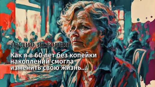 Как я в 60 лет без копейки накоплений смогла изменить свою жизнь (аудио рассказ)