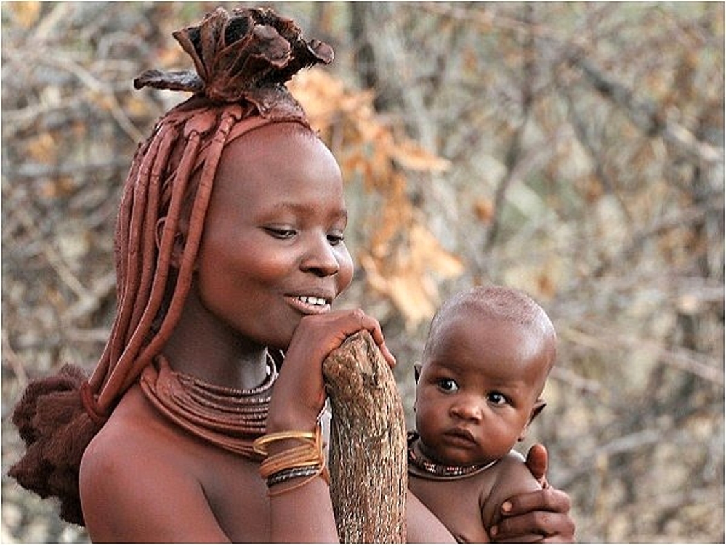 Химба, где девушки считаются самыми красивыми на африканском континенте.