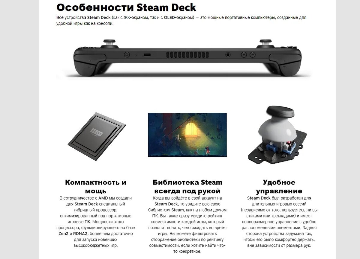 Valve анонсировала Steam Deck с OLED-дисплеем и другими улучшениями | Games  inc | Дзен