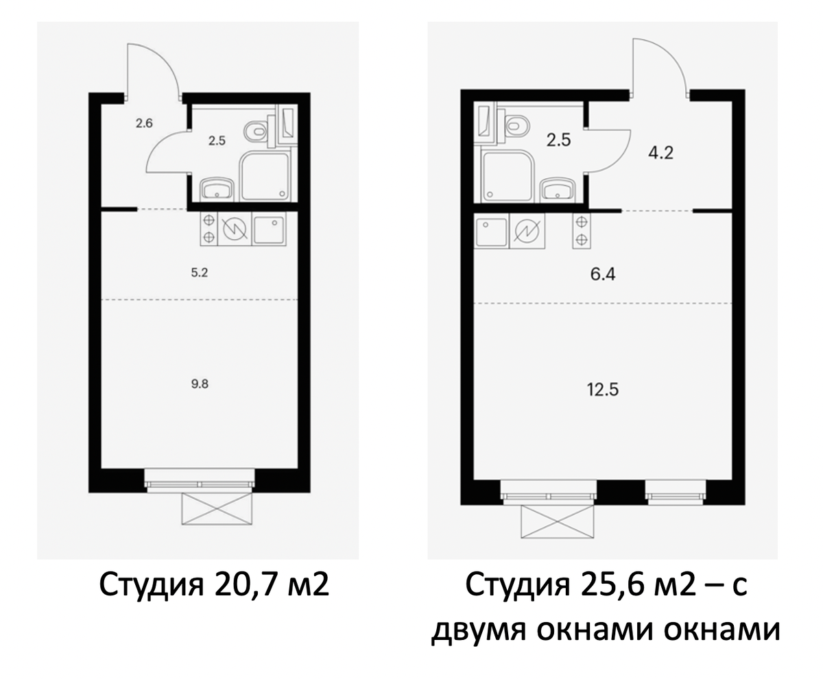 Размеры окон в пиковских домах