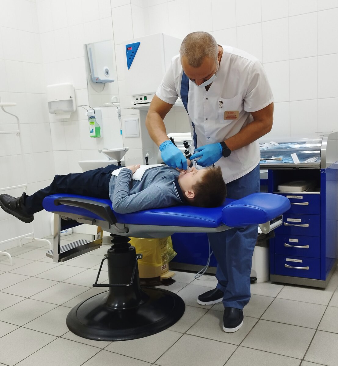 Хороший лор из платной клиники