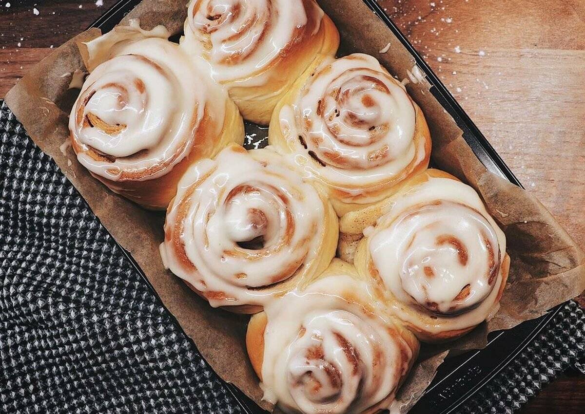 Cinnabon булочки