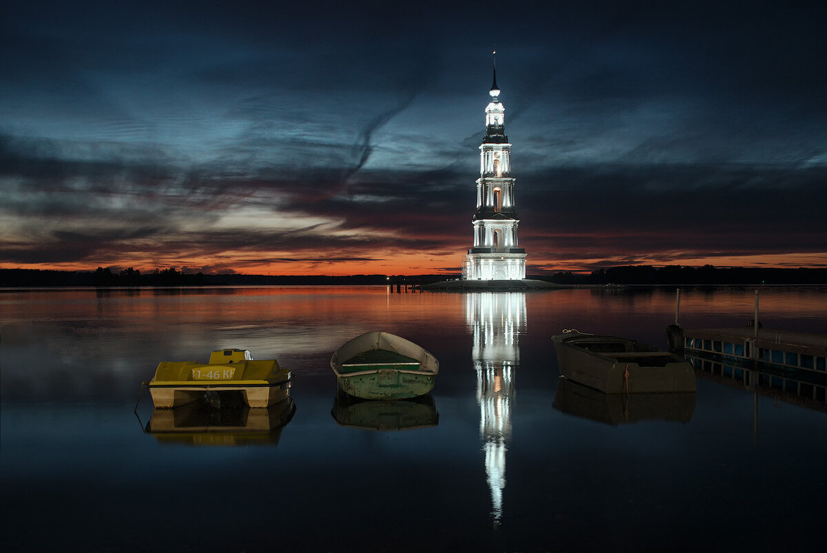 Клязьма затопленная Церковь