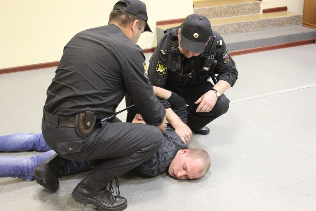 Задержание преступника