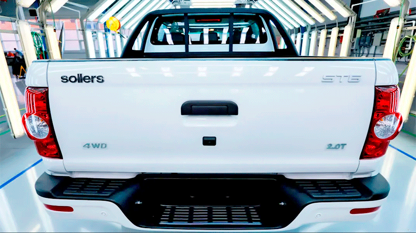 В России стартовали продажи пикапов Sollers ST6 с дизельным двигателем ...