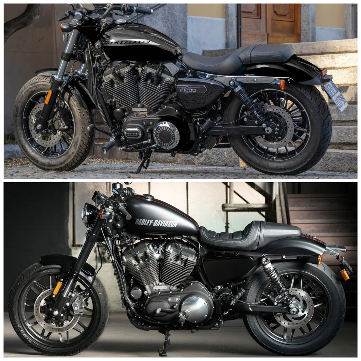 Сравнение SWM STORMBREAKER VS HARLEY-DAVIDSON SPORTSTER 1200
