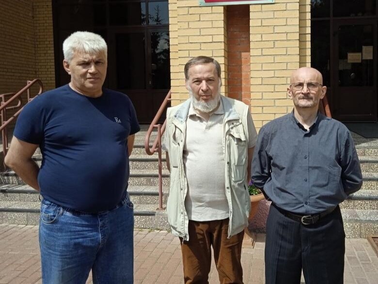 Рауф Вердиев (крайний справа)