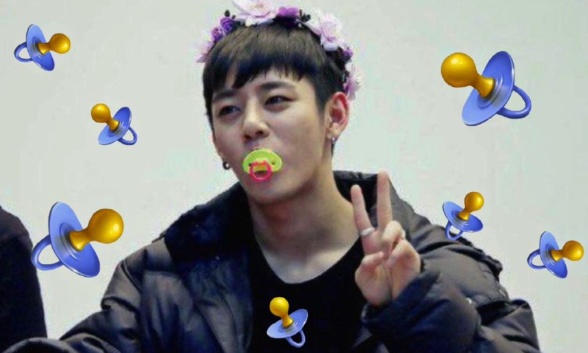 Пустышка - подарок айдолу 