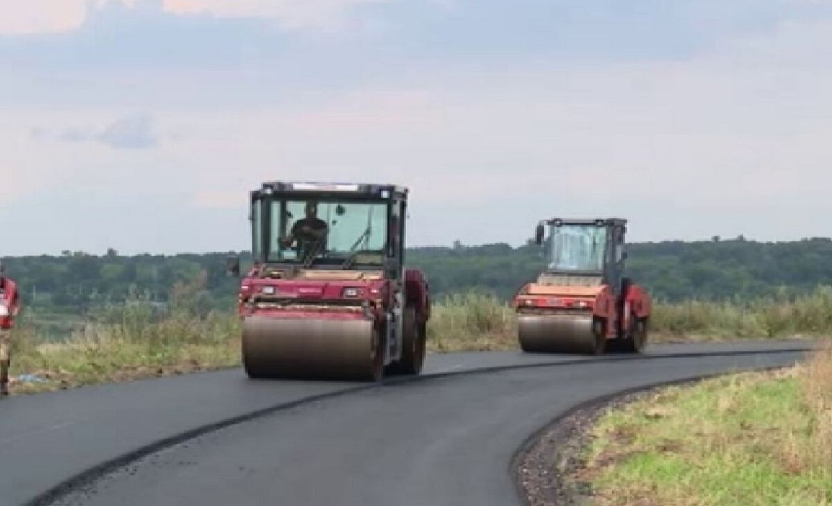    В Курской области в 2023 году отремонтировали почти 150 км автотрасс