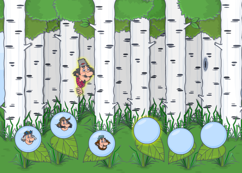 Игра "Грибники"