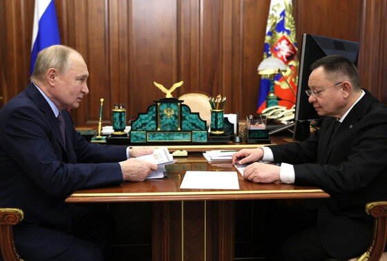    Владимир Путин и Ирек Файзуллин