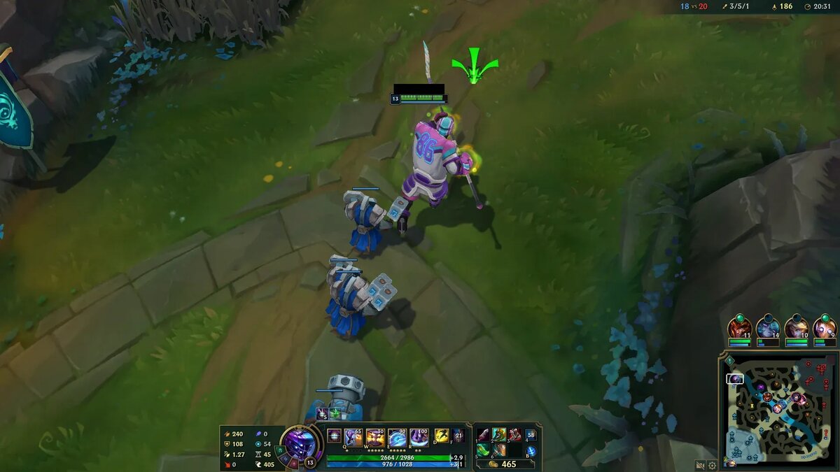 Номер 86 на форме хоккеиста-Джакса в League of Legends. Источник скриншота: reddit   📷