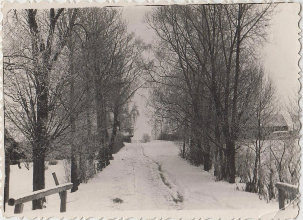 Вид на улицу Веровскую (современное название), фото второй половины ХХ века