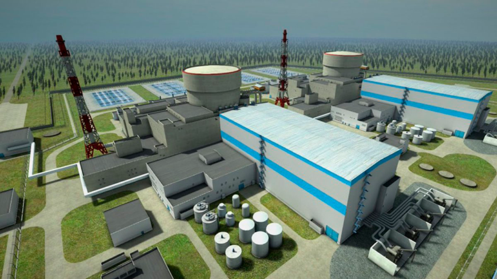 ПРОЕКТ СТРОИТЕЛЬСТВА АЭС "ПАКШ-2". ФОТО: ROSATOM/GLOBALLOOKPRES