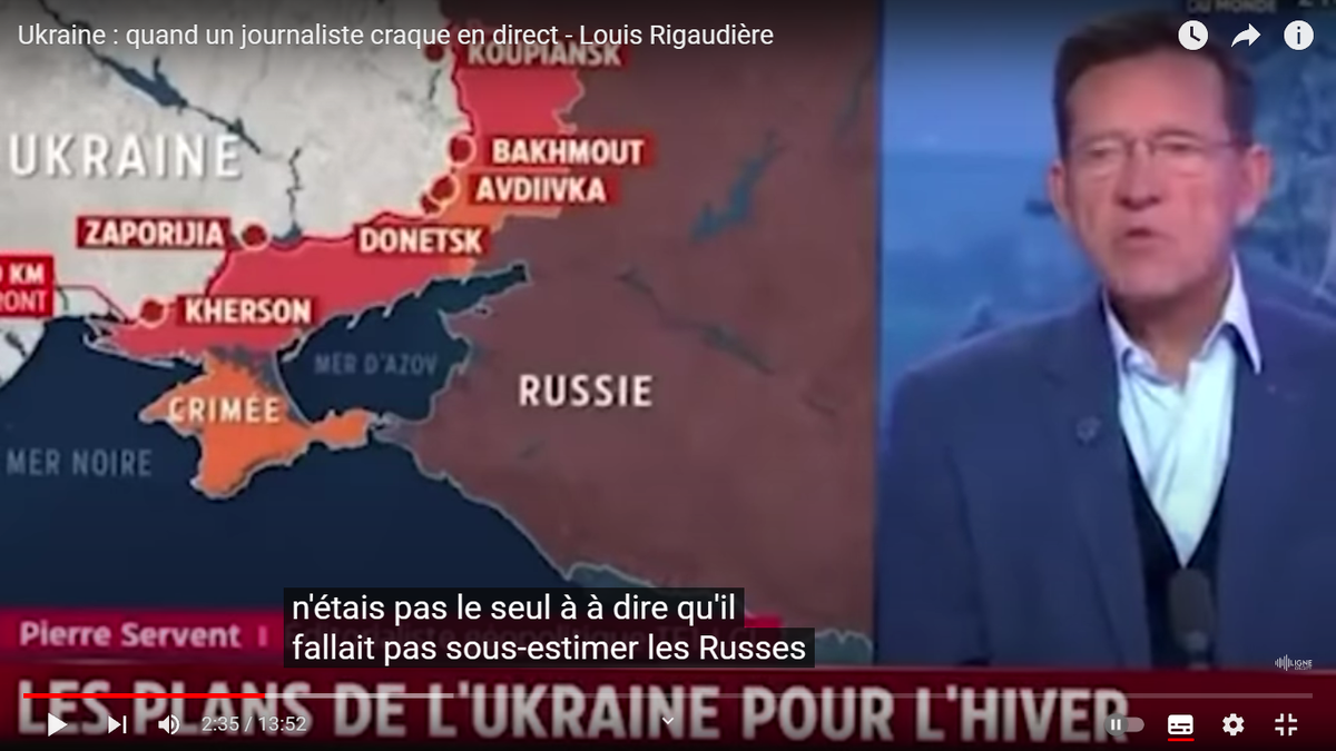 Пьер Сервен с канала Ligne Droite в YouTube