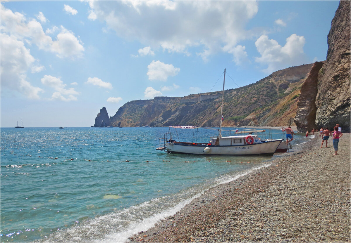 Морское крым пляж фото