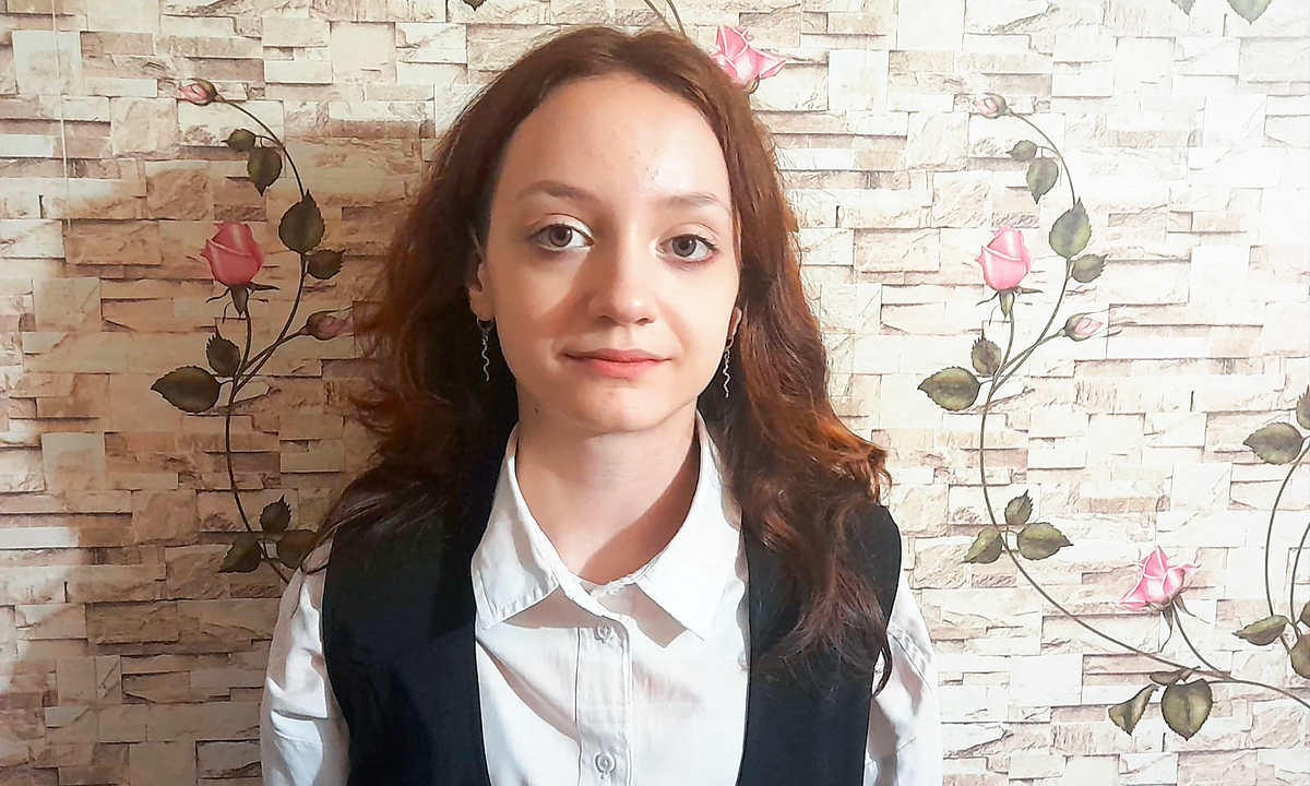 Соня Стадникова, подопечная фонда "Алёша"