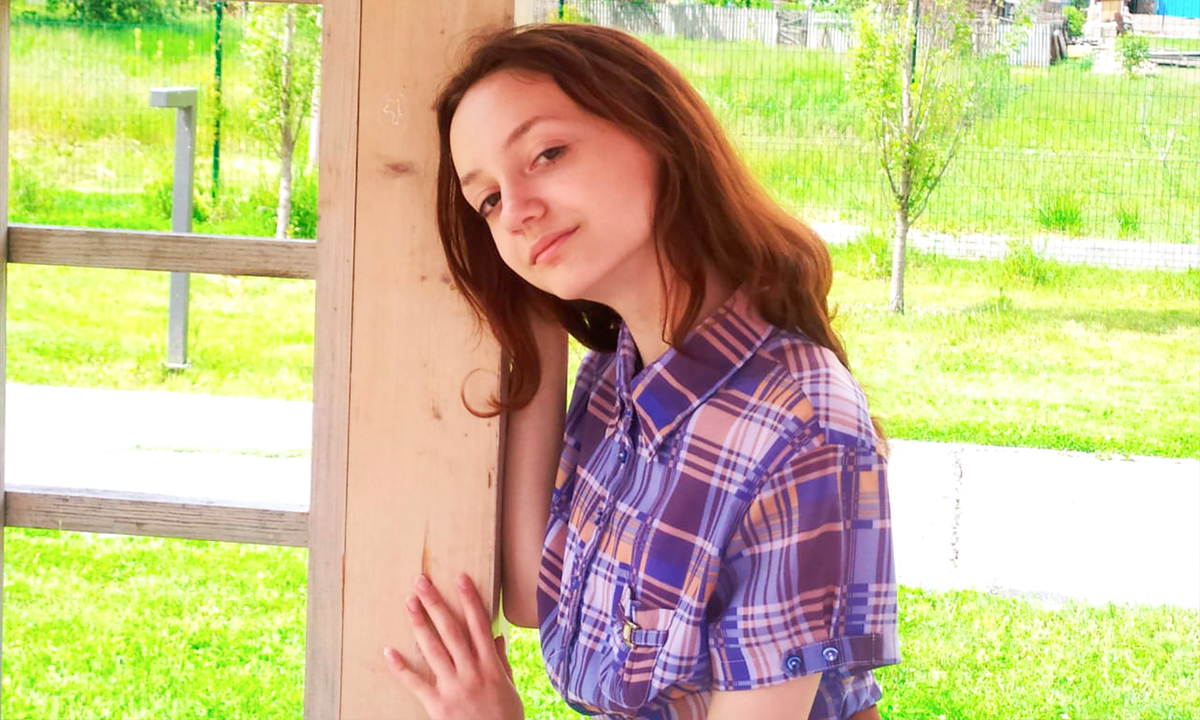 Соня Стадникова, подопечная фонда "Алёша"